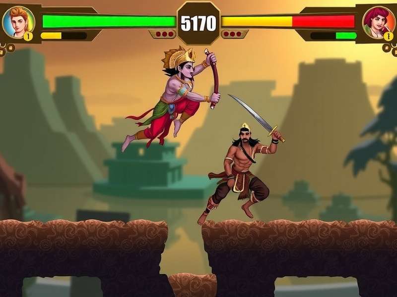 Hanuman Chalisa Hero Game Screenshot